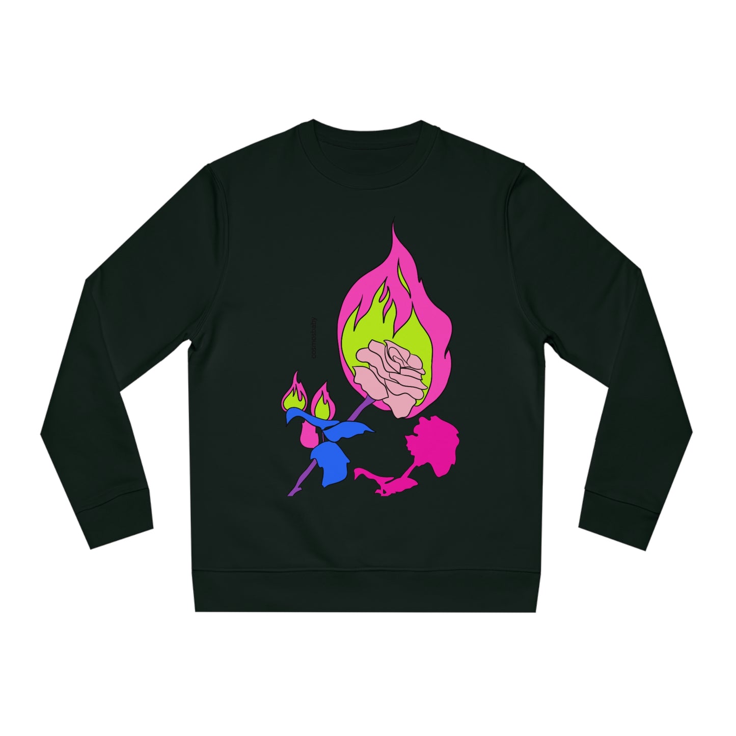 ROSE ON FIRE sweatshirt